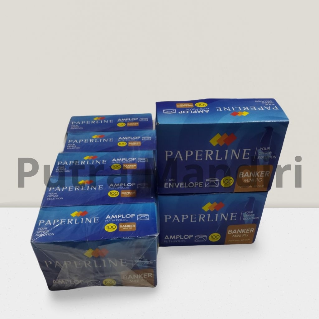 

Amplop putih polos Paperline 70x110mm