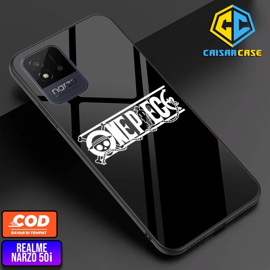 case REALME NARZO 50i kaisarcase [  One Piece ] Case Hp Glossy Casing Hardcase Softcase Bisa cod