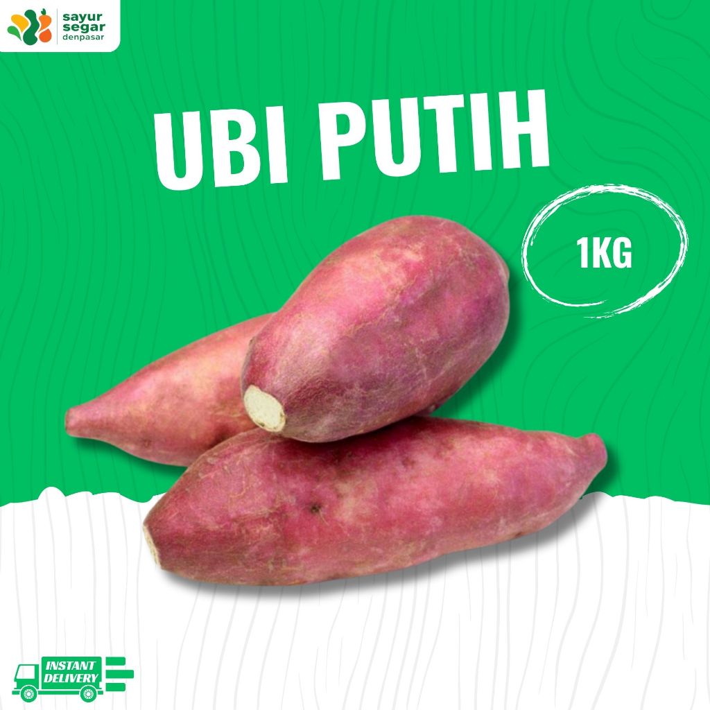 

Ubi Putih 1kg - Sayur Segar Denpasar