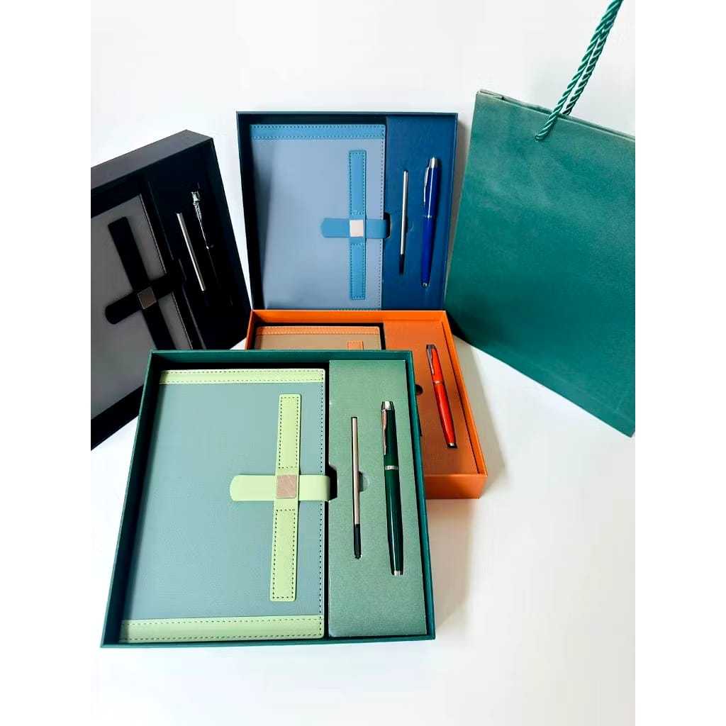 

Notebook Jurnal A5 Gift Set 2in1 Bonus Totebag & Pulpen, Gift Box Cover Eksklusif