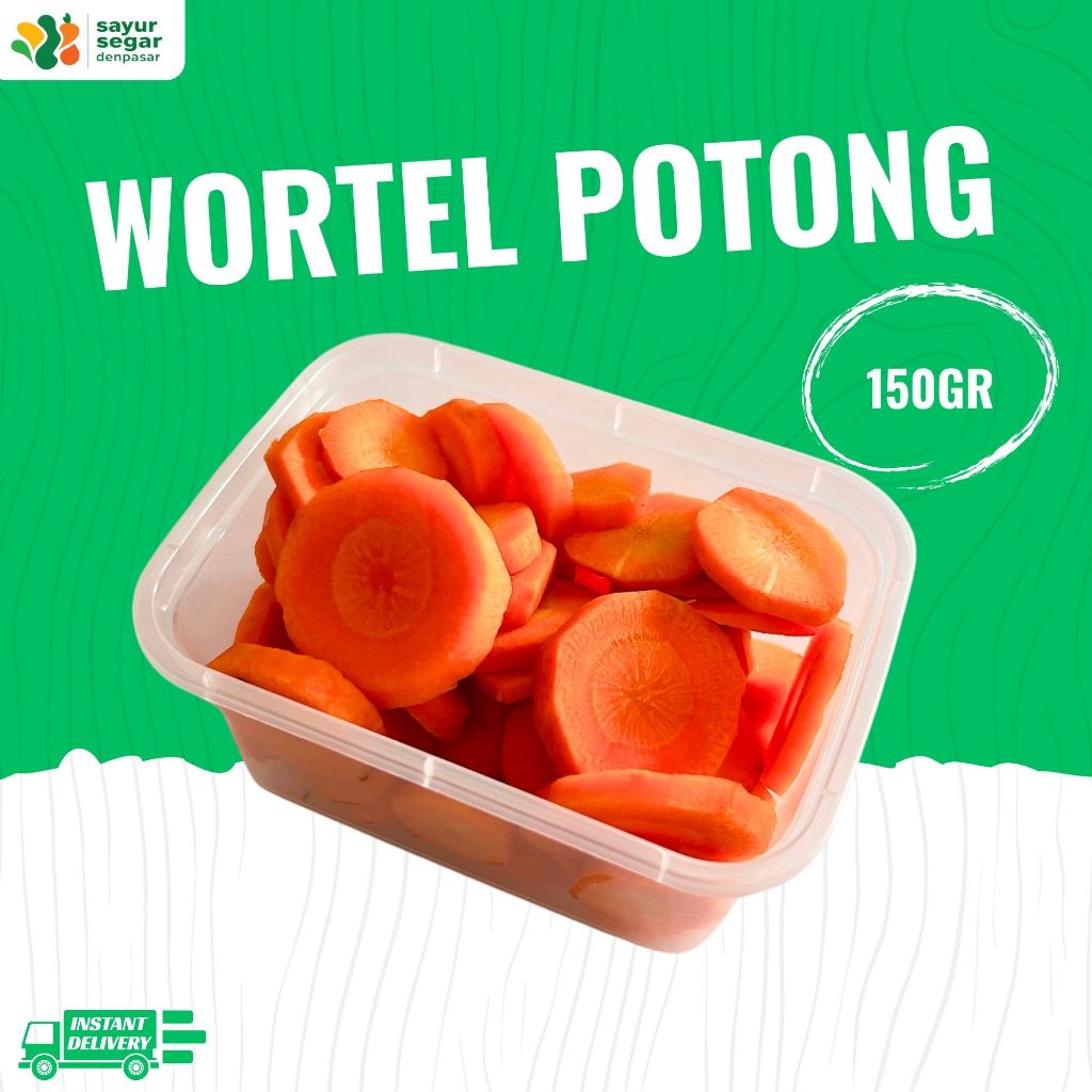 

Wortel Potong 150gr - Sayur Segar Denpasar