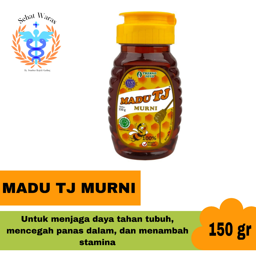 

Madu TJ Murni 150 Gram | Madu Murni Tresno Joyo - Untuk Menjaga Daya Tahan Tubuh
