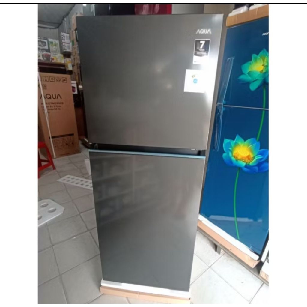 Kulkas AQUA 2 PINTU / Kulkas AQUA 265 /Kulkas AQUA AQR-265 / Kulkas 2 Pintu JUMBO
