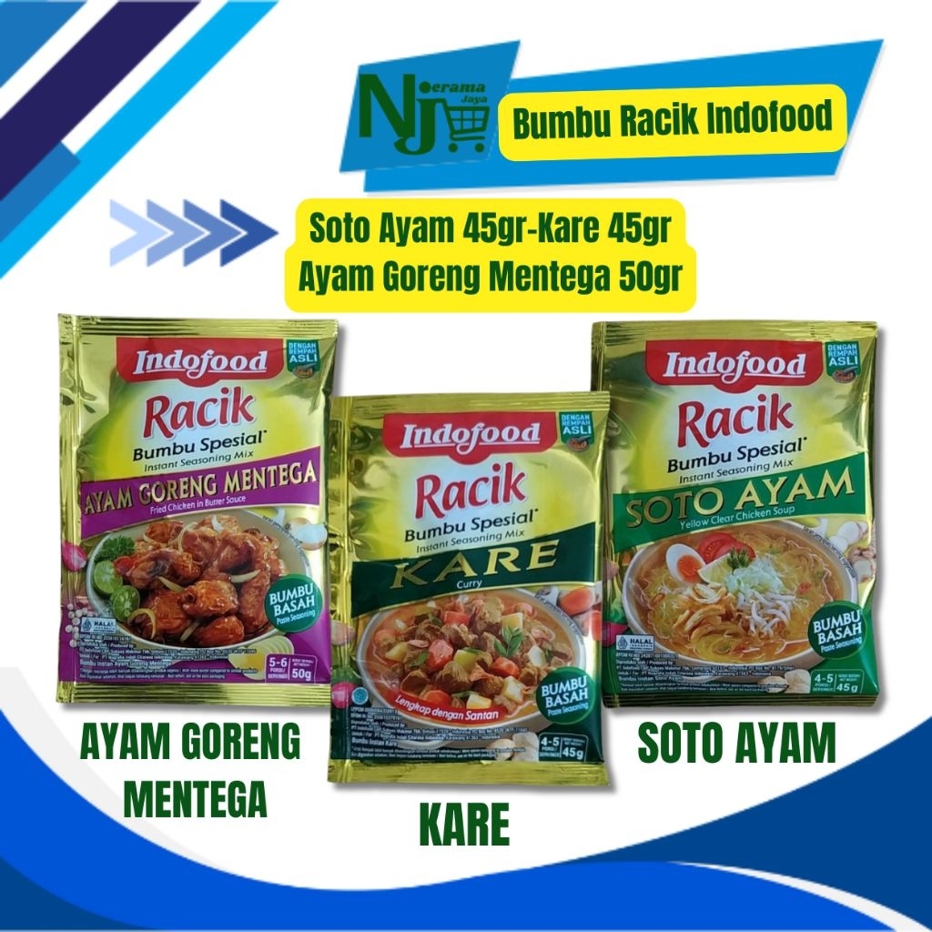 

Racik Indofood bumbu masak basah special instan