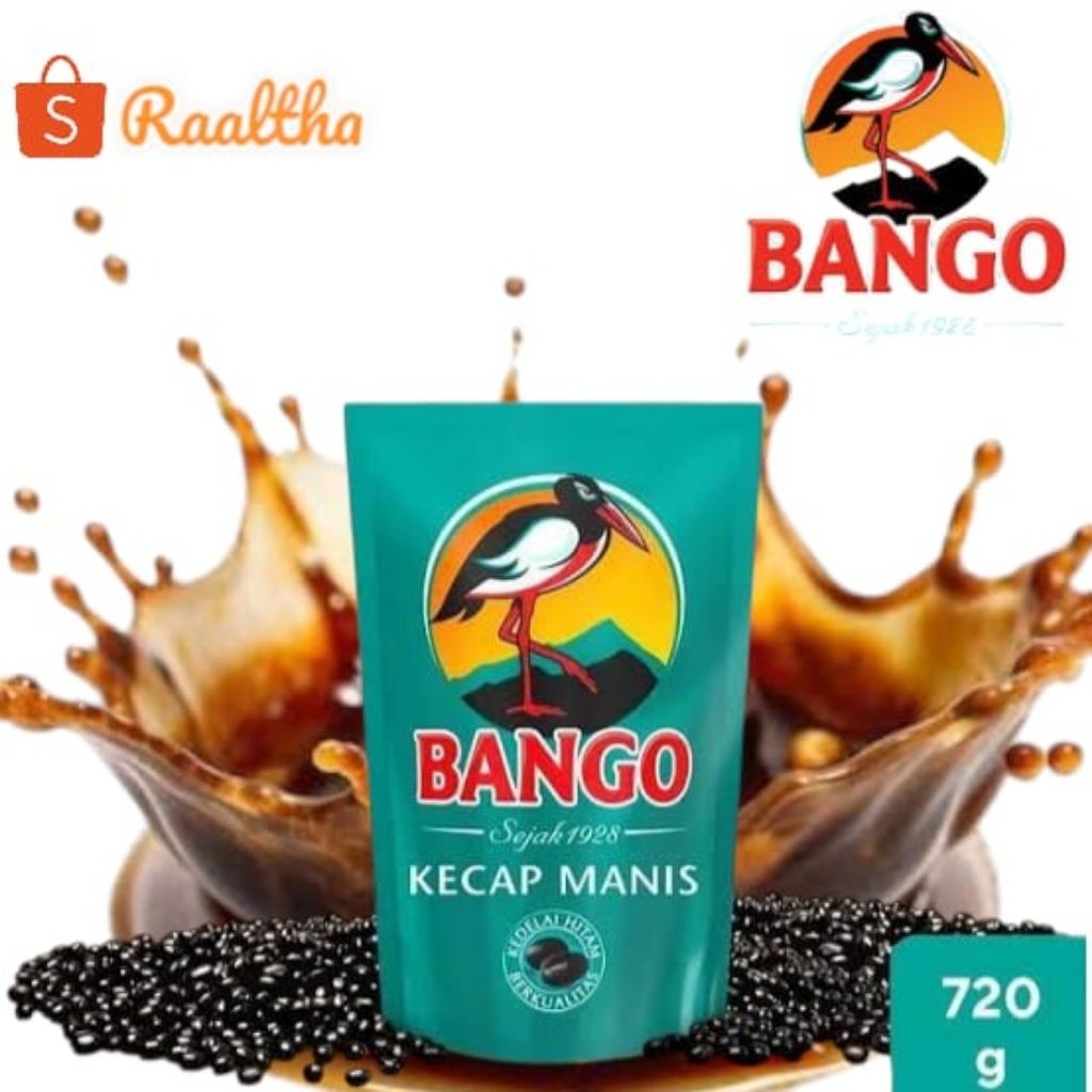 

Bango kecap kental hitam manis 720g