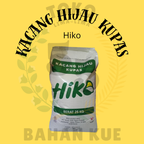 

Kacang Hijau Kupas Merek Hiko