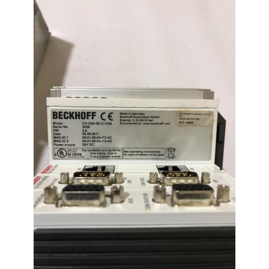 BECKHOFF CX1030-0012-1003 BECKHOFF CX1030-0012-1003