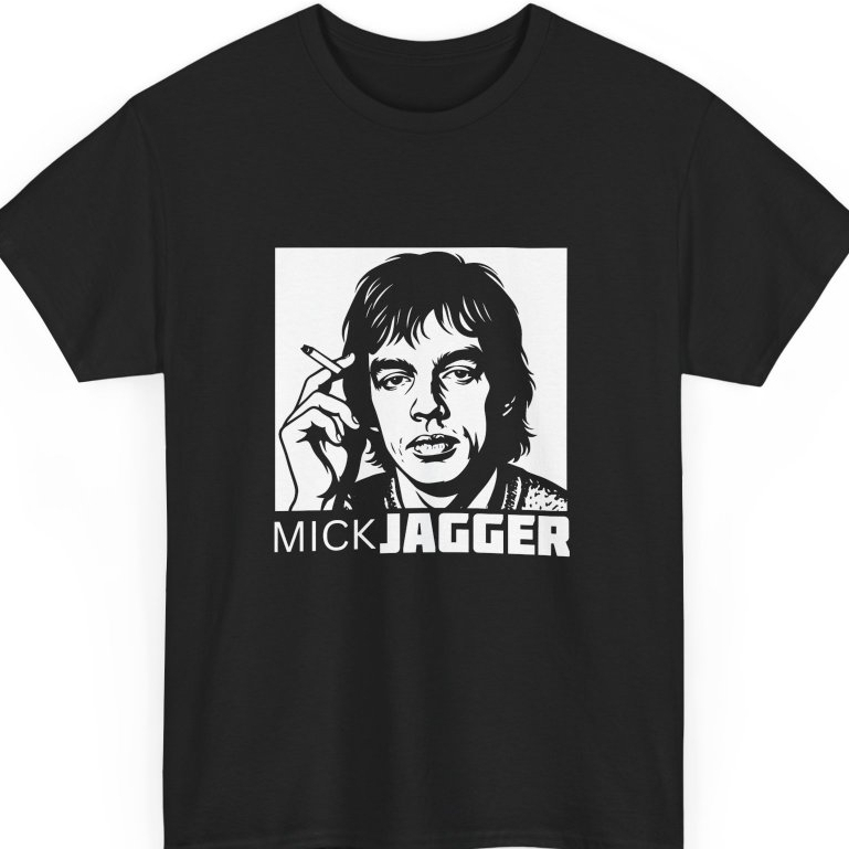 Kaos Mick Jagger Rolling Stones