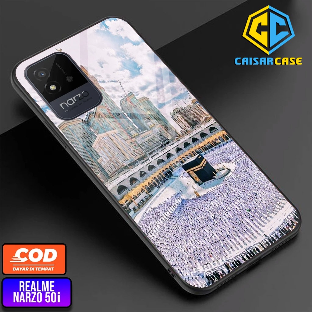 case REALME NARZO 50i kaisarcase [ Mekkah Islami ] Case Hp Glossy Casing Hardcase Softcase Bisa cod