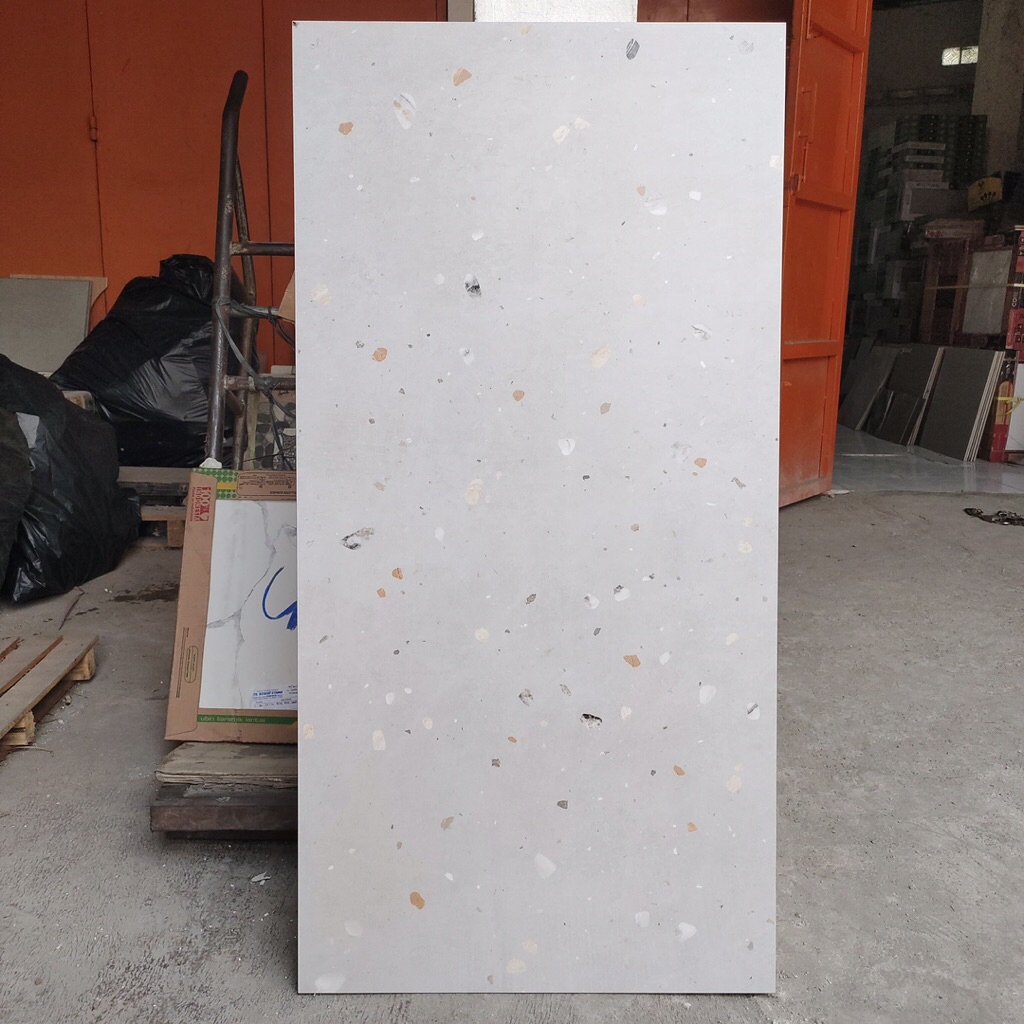 GRANIT 60x120 (matt kasar)/ granit 60x120 motif terazzo/ grani terazo/ granit trazo / granit kamar m