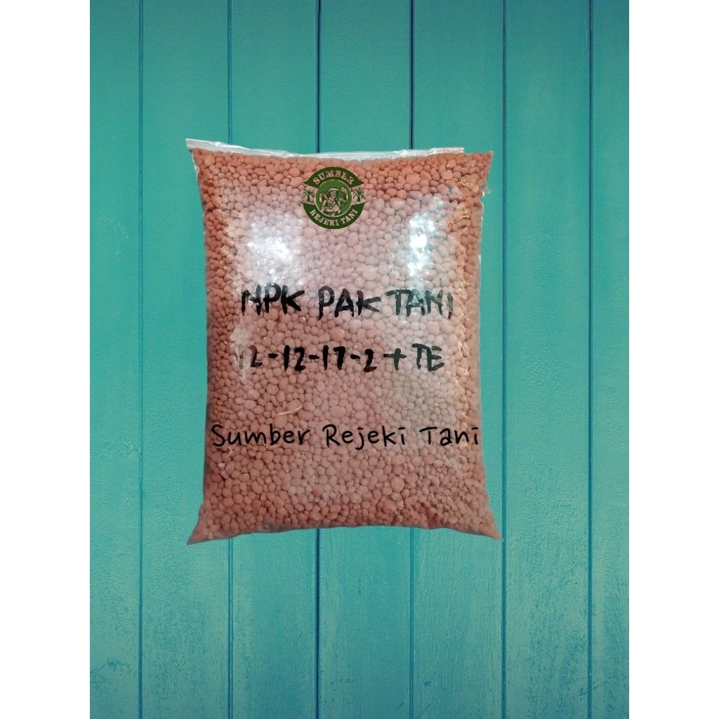 pupuk npk pak tani 12-12-17-2+TE kemasan repack 1 kg