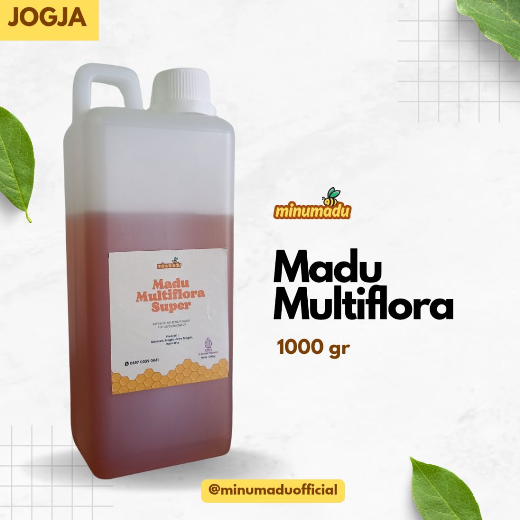 

Madu Murni Multiflora Jogja Madu Asli