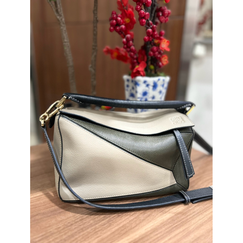 PRELOVED loewe’s mini puzzle bag