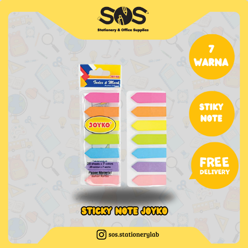 

Sticky Note Joyko 7 Warna IM-32, IM-33