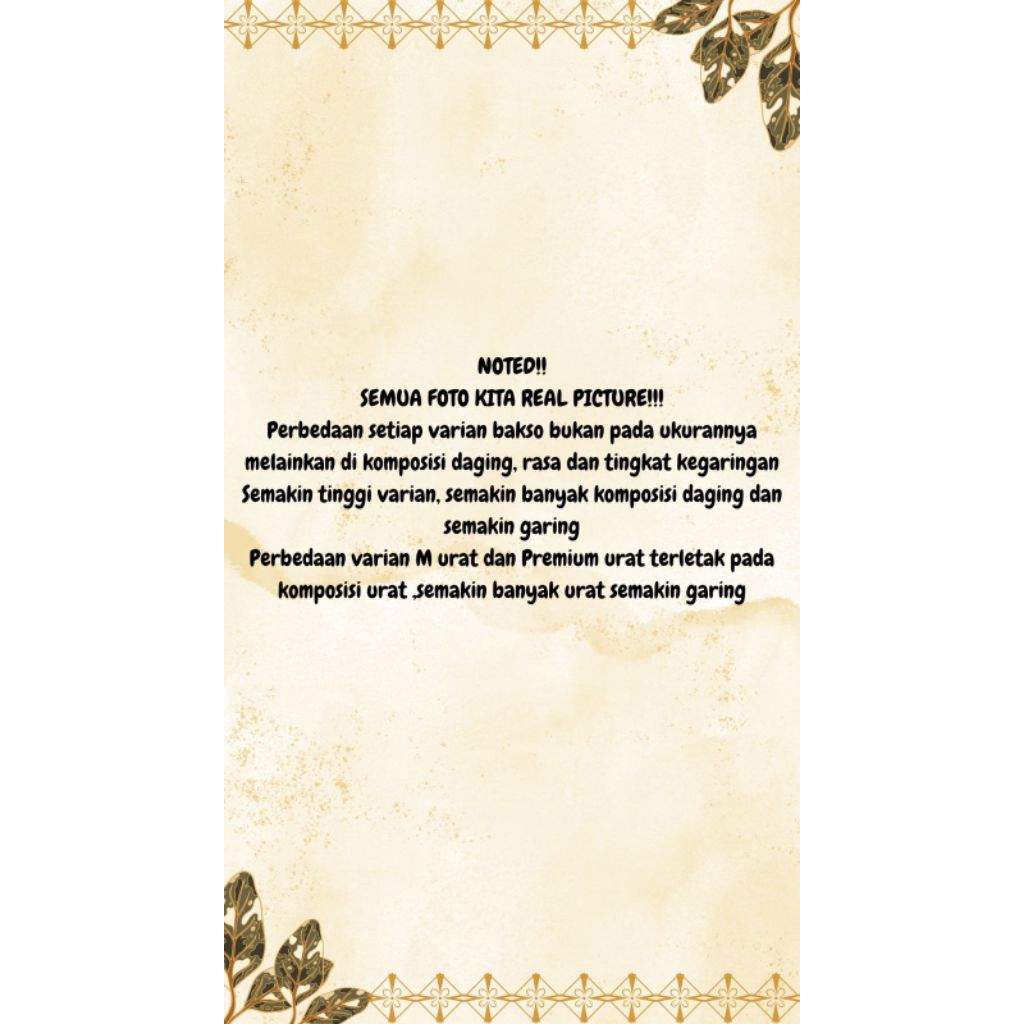 

RB Bakso Sapi Homemade SUPER PREMIUM 50pcs 1kg Baso Sapi Urat Halus Best Seller