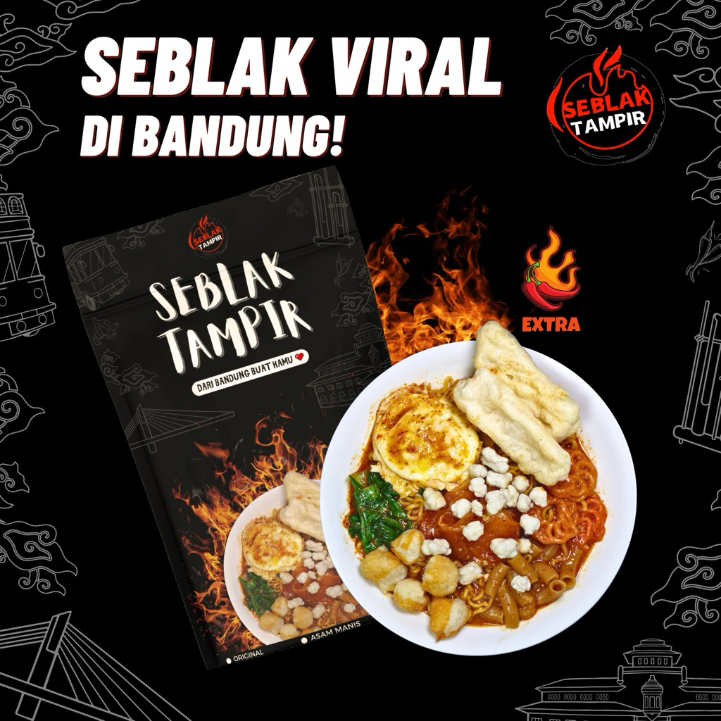 

Seblak Instan Tampir- REMPAH ASLI BANDUNG EXTRA PEDAS YANG VIRAL DI BANDUNG