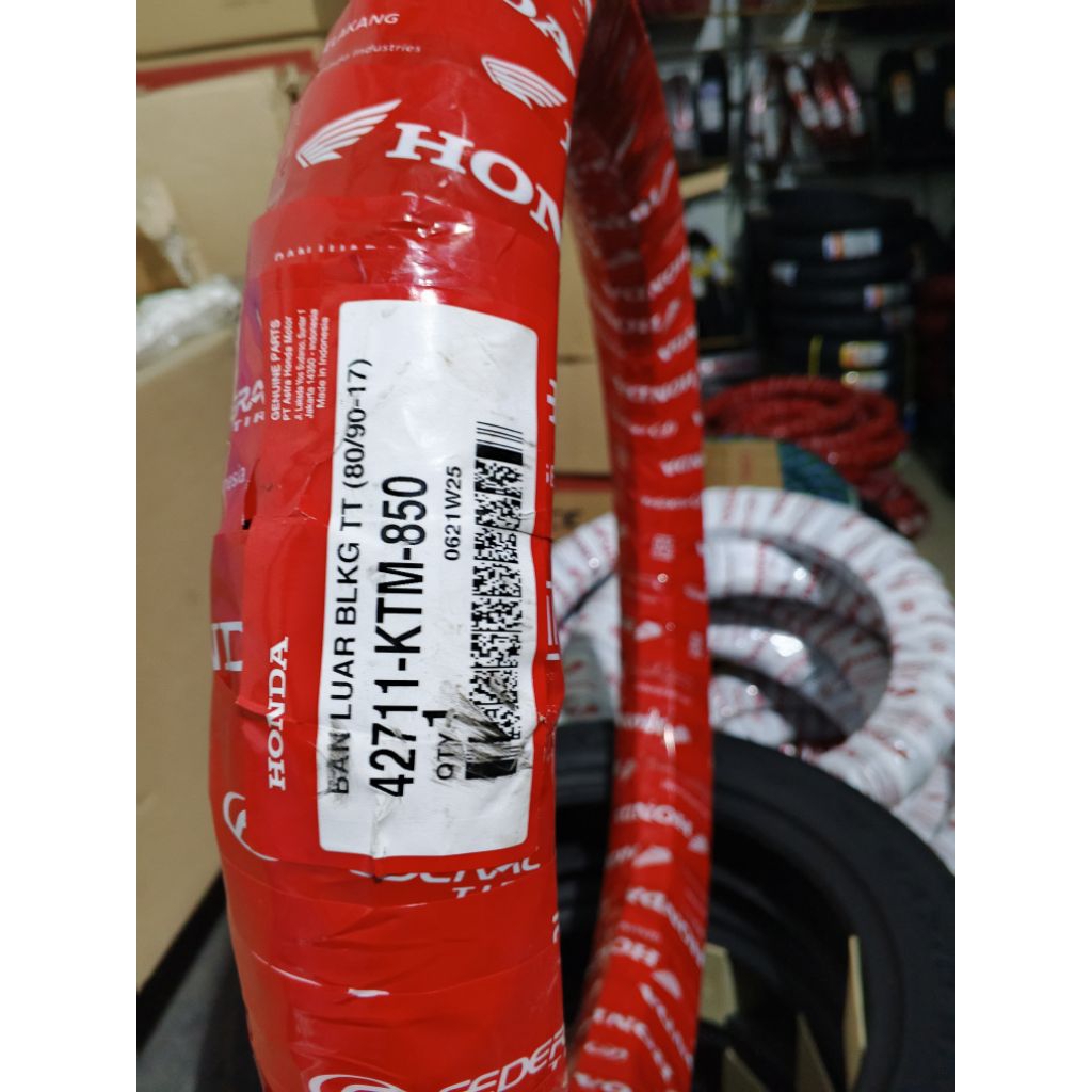 BAN LUAR RING 17 FEDERAL DEPAN BELAKANG ORIGINAL