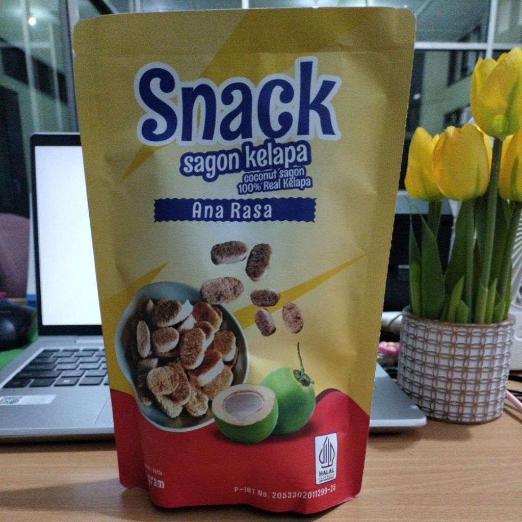 

Snack Sagon Kelapa Rasa Kelapa banget