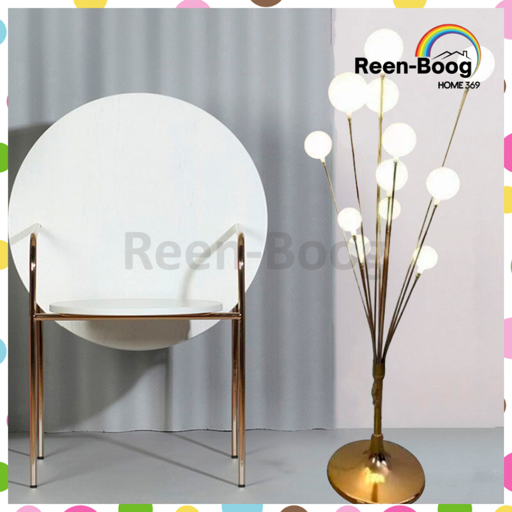 COD LAMPU STANDING BOLA CABANG 11 UNTUK HIASAN DEKORASI - LAMPU WEDDING MEWAH & PELAMINAN - IMPORT