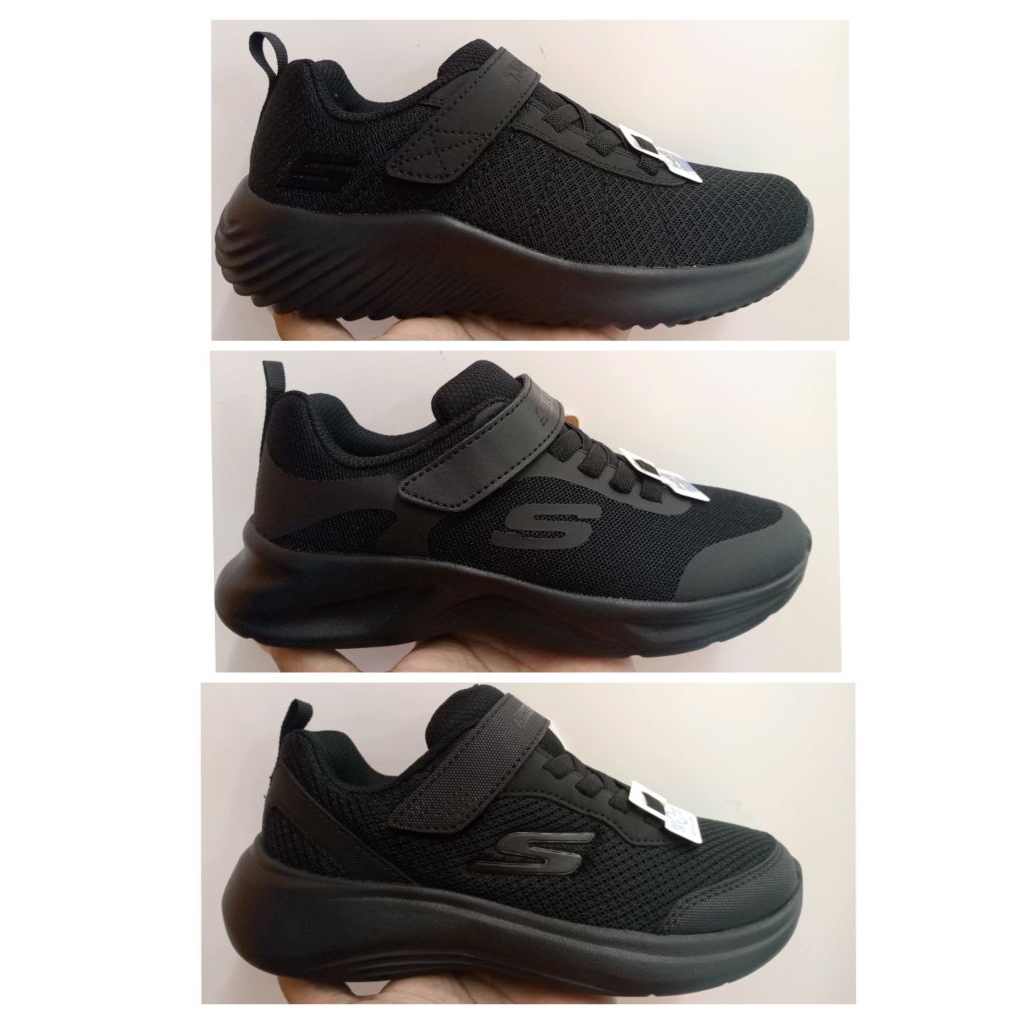 SALE SKECHERS KIDS FULL BLACK