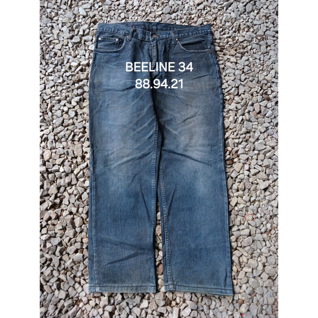 kly Celana Panjang Preloved Denim Size 33-34 Berkualitas