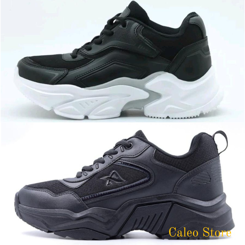 Sepatu Sneakers Pro Att CML/LTB Wanita Hitam/Putih Putih/Putih Hitam/Hitam