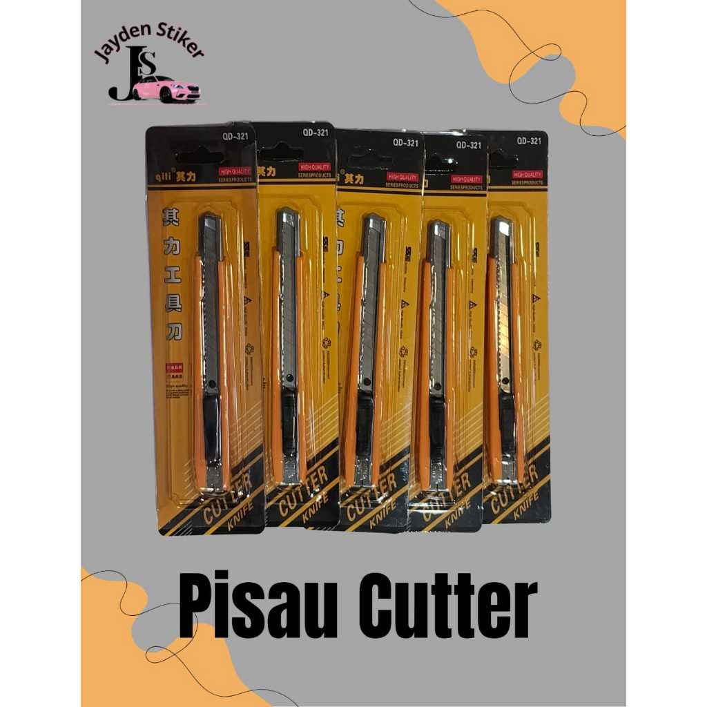

Pisau Cutter / Mini Cutter / Alat Pasang Stiker / Alat Potong Stiker
