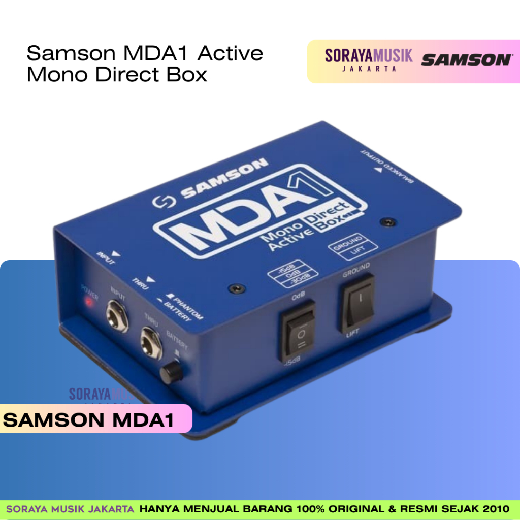 Samson MDA1 Active Mono Direct Box