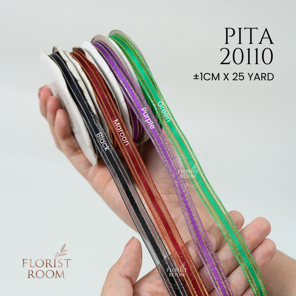 

Pita 20110 ±1cm x 25 yard -Gift Ribbon -Hamppers -Barang Florist