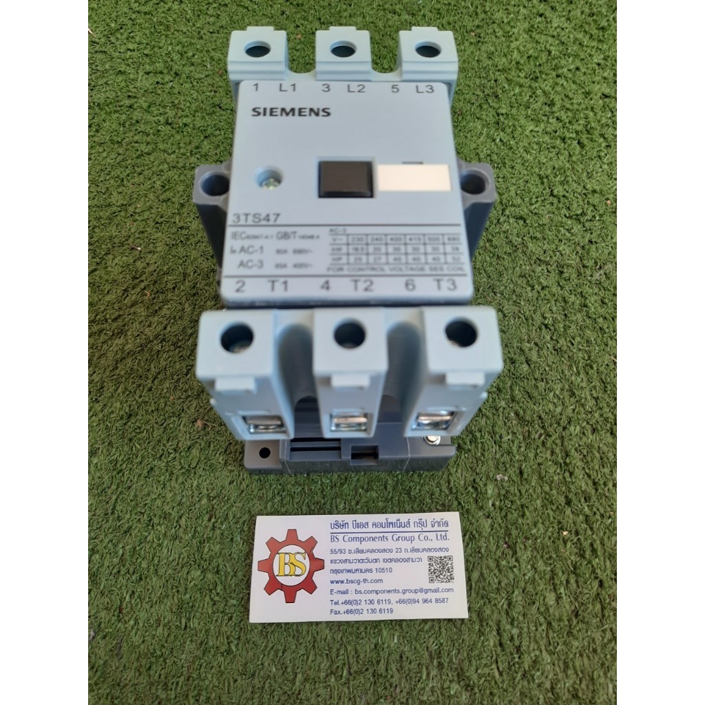 Contactor 3TS4744-0AN2 4NO+4NC 30kW 90A SIEMENS