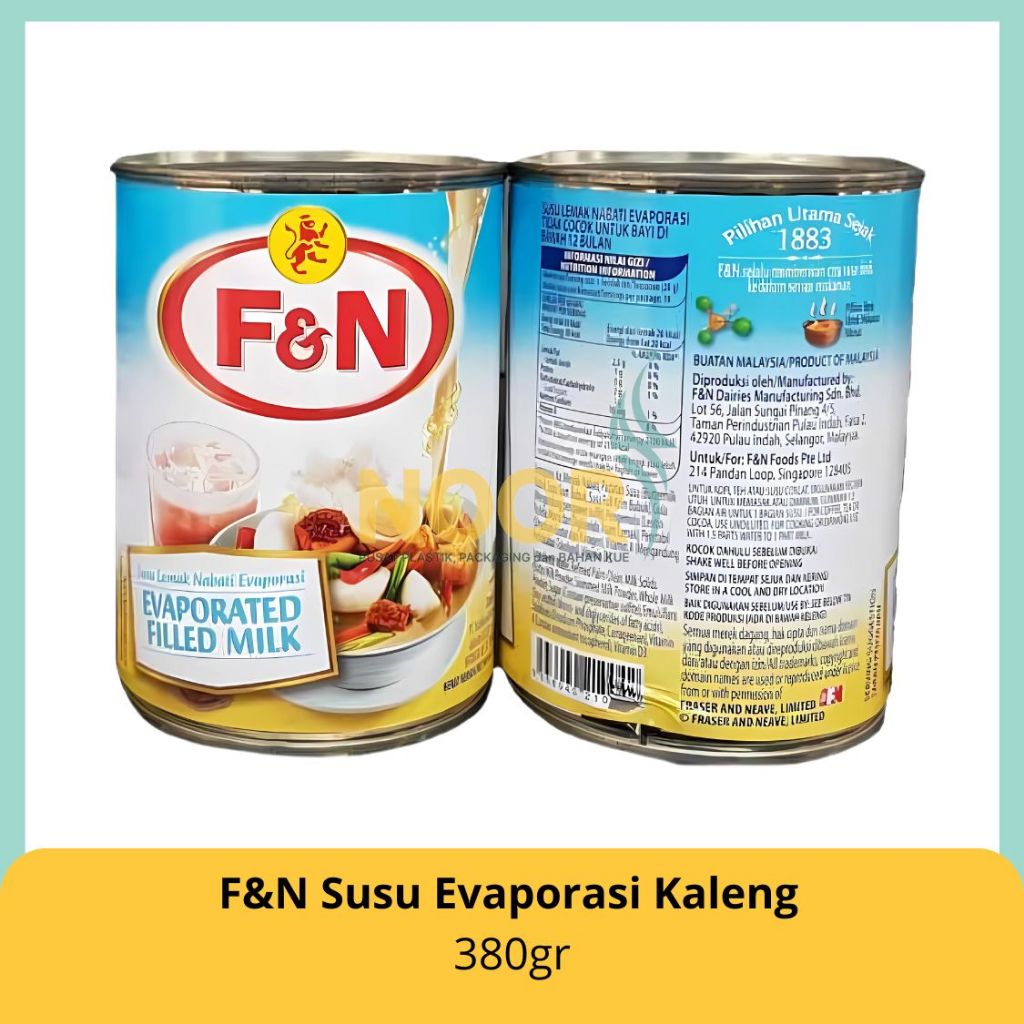 

F&N Susu Evaporasi Kaleng 380gr