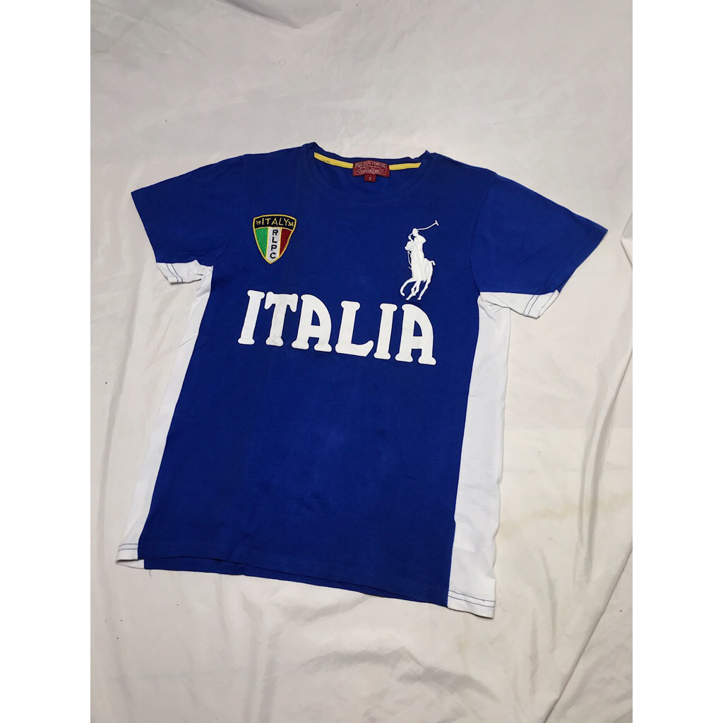 Nego Boskuu > Polo T-Shirt Italy World Cup Edition Ori - Blue/White (Outfit/Pakaian)|Preloved/2nd/Se