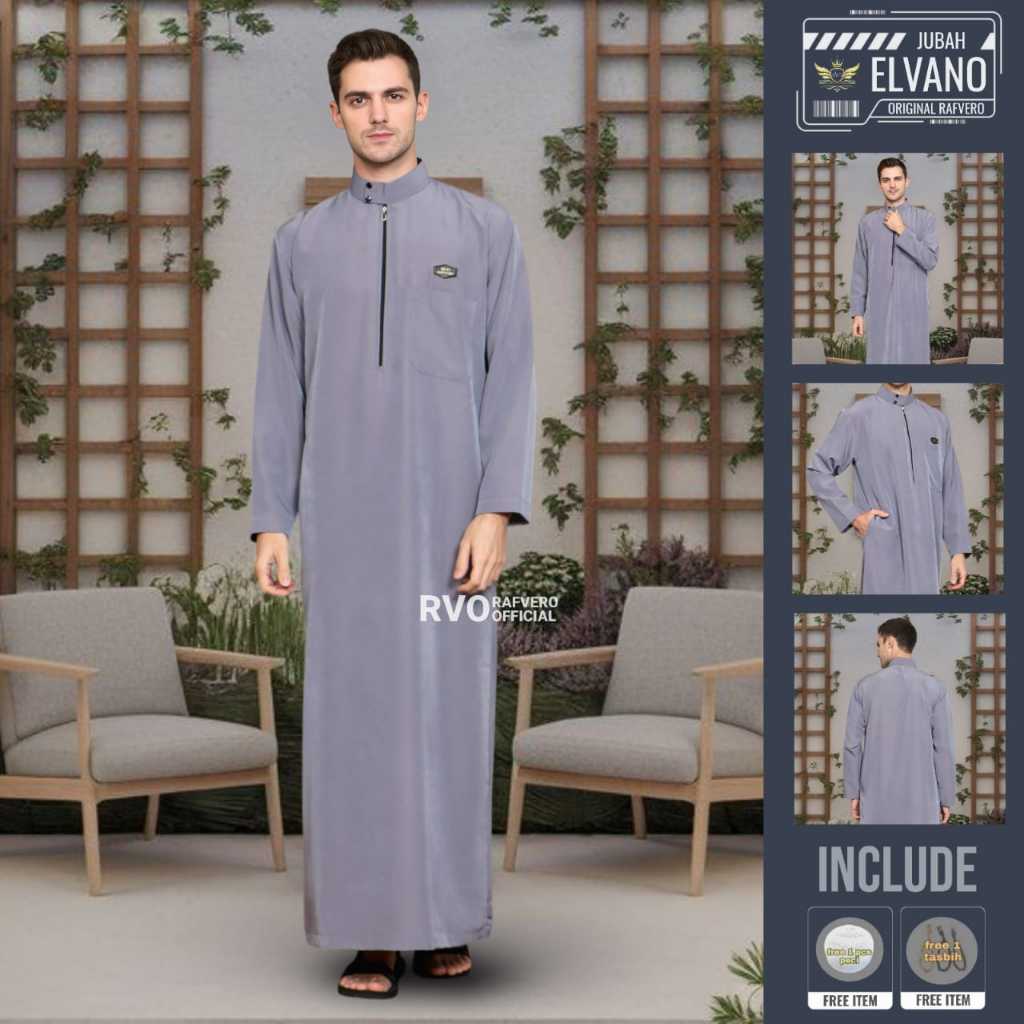 Jubah Elvano original rafvero