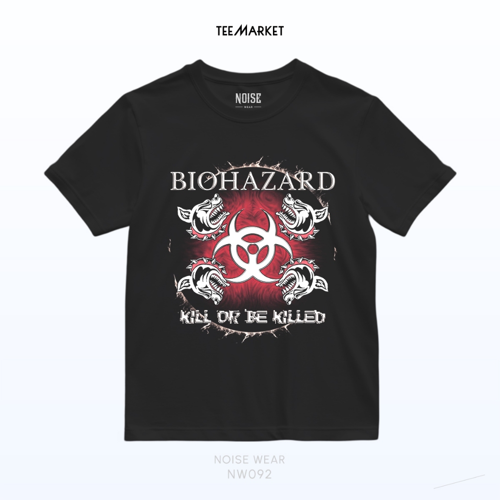 NW092 Kaos Band Biohazard - Baju Music Noise Wear