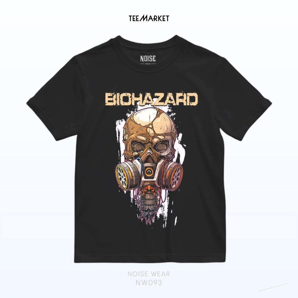 NW093 Kaos Band Biohazard - Baju Music Noise Wear