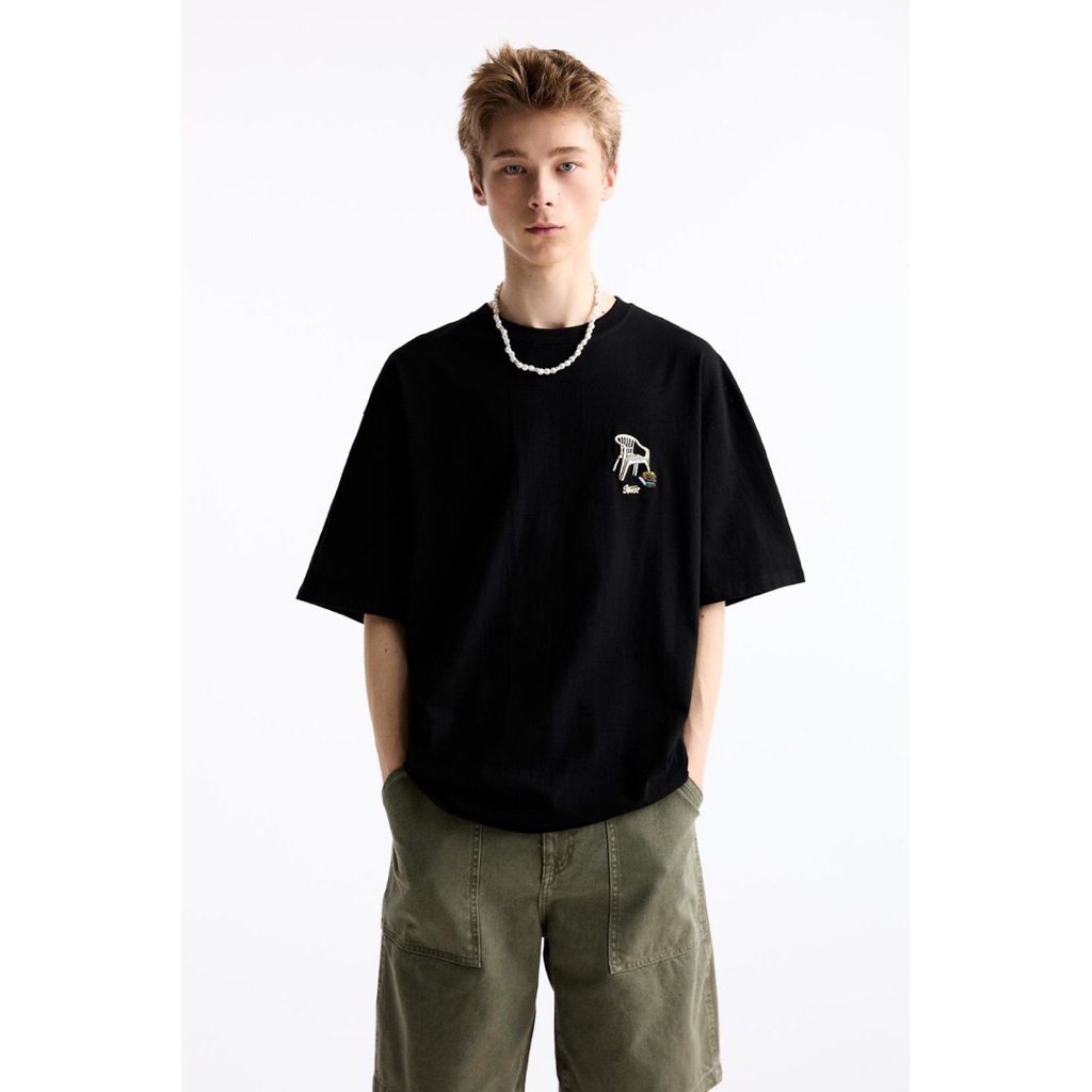 Foxstore Kaos Branded Pria - Stwd Chair PB