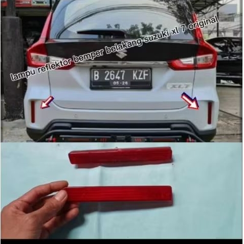 lampu reflektor lampu mata kucing bemper belakang suzuki xl 7 original harga satuan 1 pis
