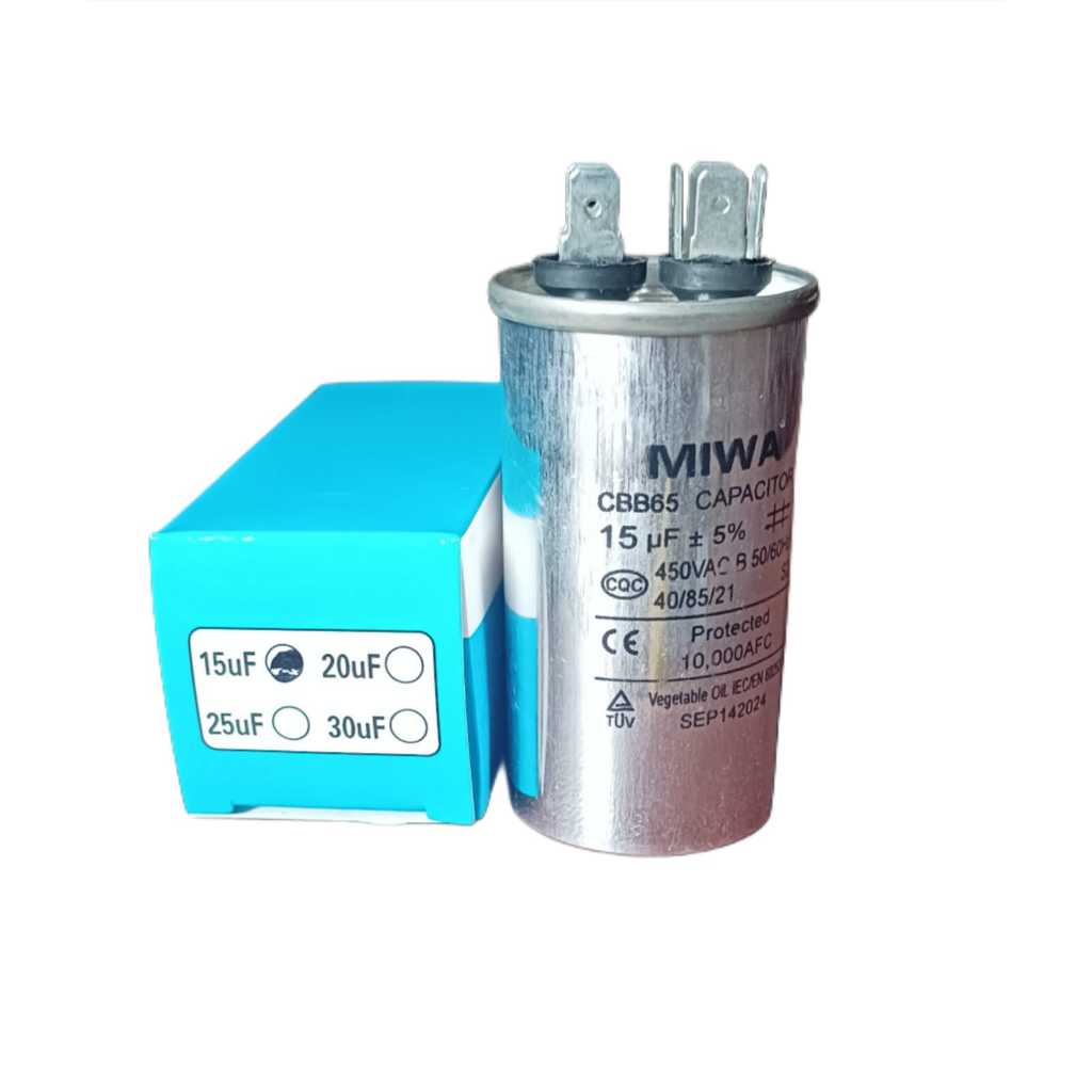 Kapasitor AC 15 Uf Capasitor AC 15UF MIWA
