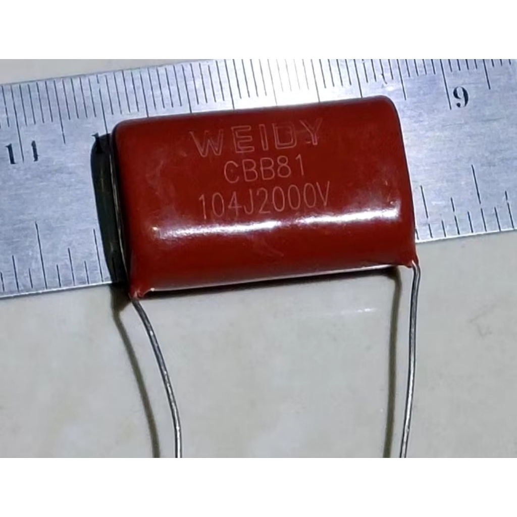 CBB81 104J 2000V 104J2000V 104 Piko Farad 100NF 0.1UF 2000 Volt 2KV 104K Milar Kapasitor Mylar Capac