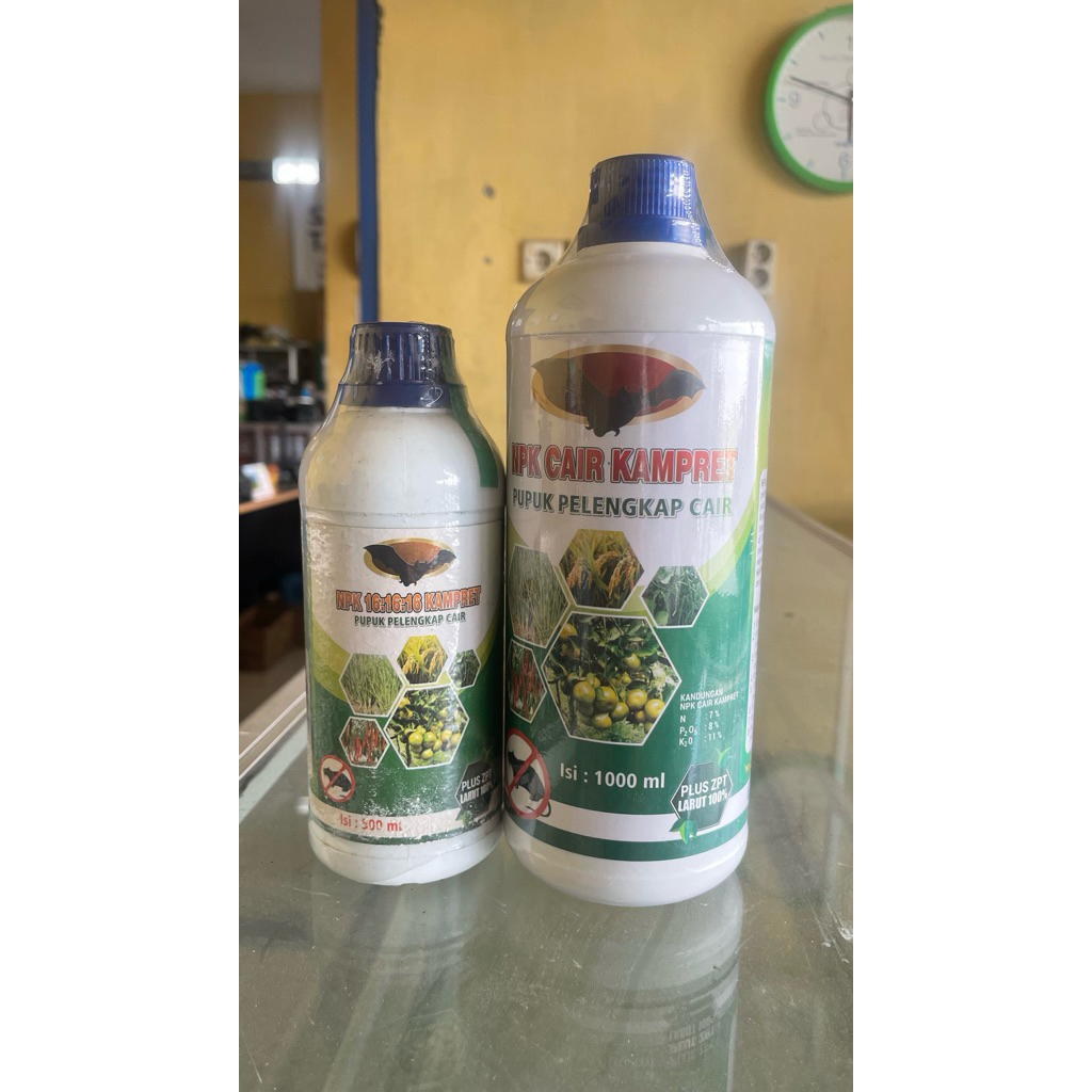NPK CAIR LOWO KAMPRET Kemasan 500ml & 1Liter Pupuk Pelemgkap Cair