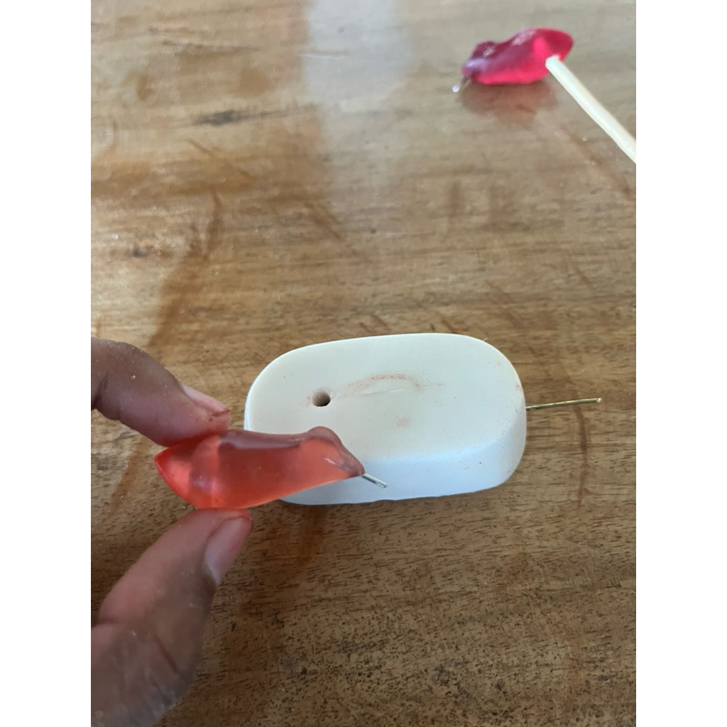 Cetakan Molding Soft frog 4cm (sudah ada lubang kawat)