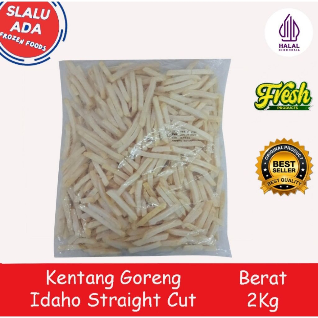 

Kentang Idaho Straight Cut Curah 2kg