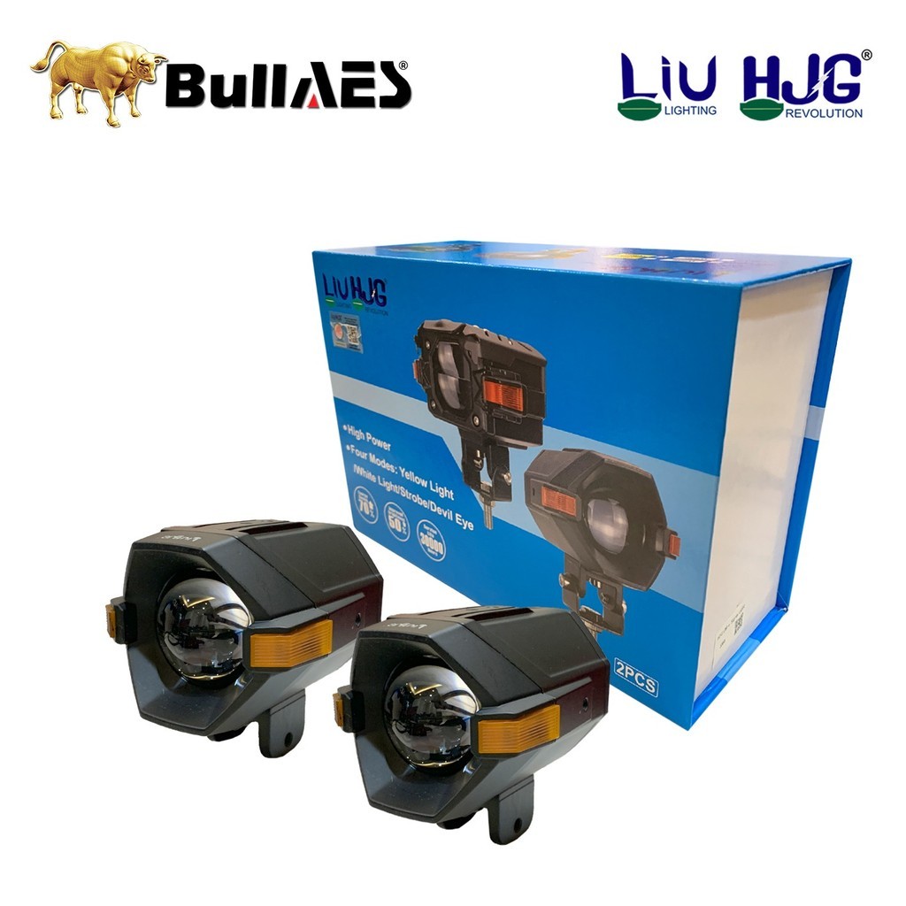 Mini Laser HJG 3 Warna D8 Devil Eye Senja Lampu Tembak HJG Waterproof All Weather