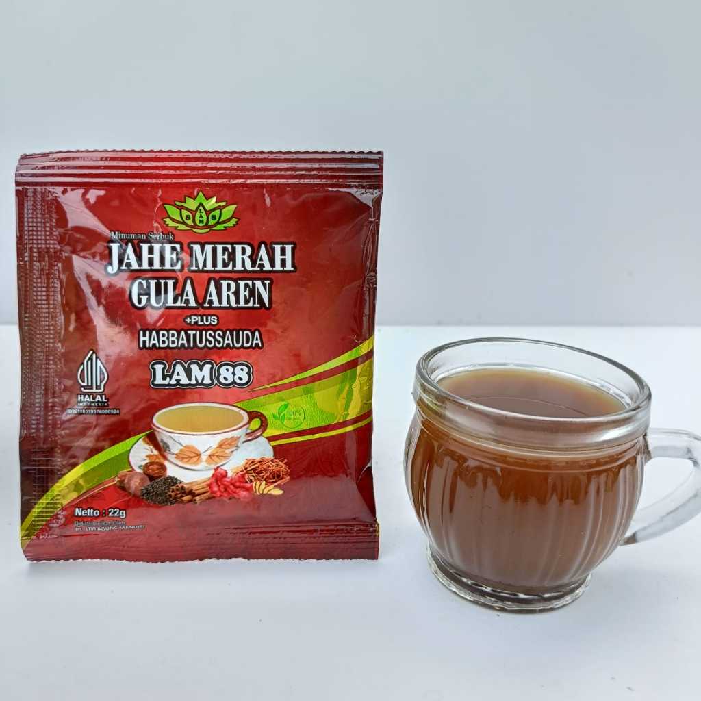 

1 PCS Jahe Merah Gula Aren + Plus Habbatussa LAM 88