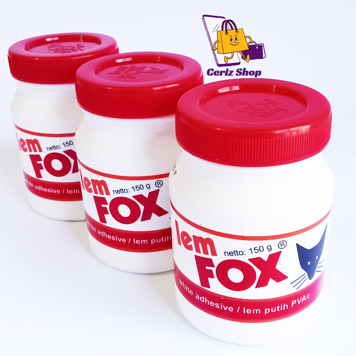 

Lem FOX White Adhesive / Putih PVC 150 g