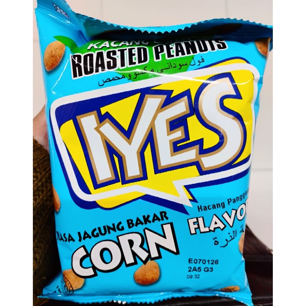 

IYES Kacang Oven Rasa Pedas/Bawang/Jagung Bakar 100Gr