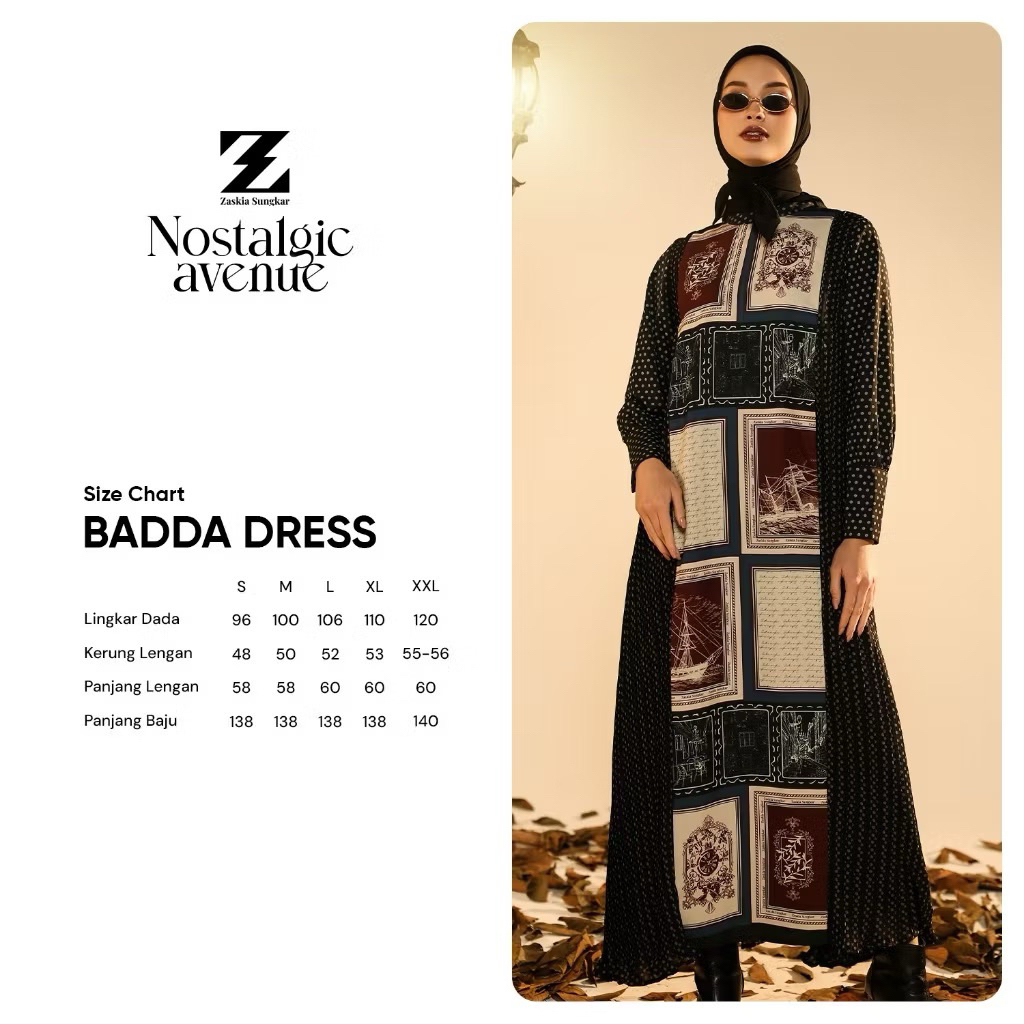 Badda dress by zaskia sungkar original new