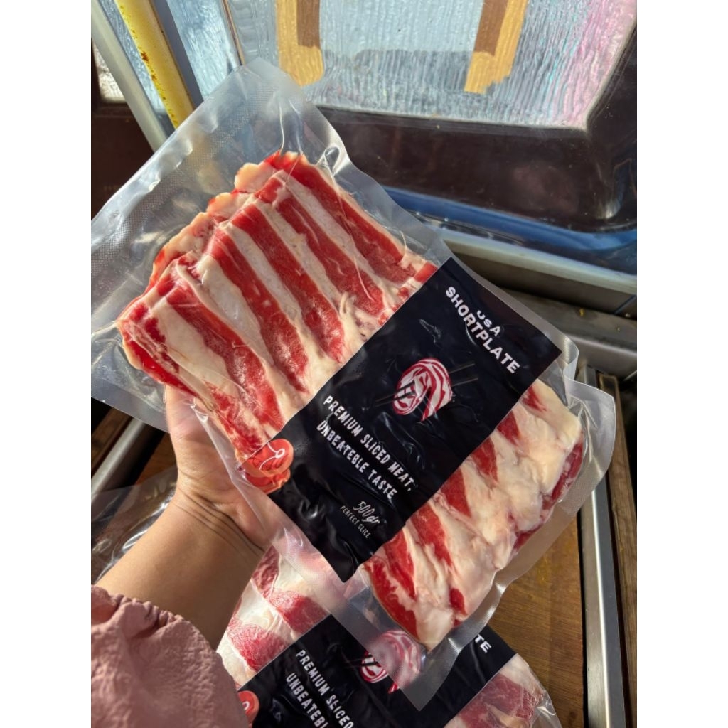 

Daging Sapi USA Shortplate 500g