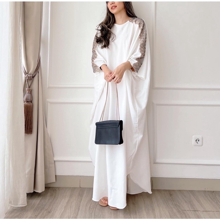 KODE D73I HERFIT long kaftan  kaftan lace  8931