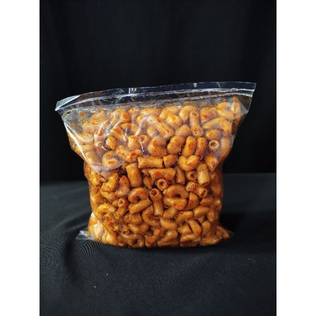 

Makaroni Bantet Asli Tasik Terlaris Cemilan Kerupuk Pedas Gurih Sedap Kemasan 1/4 Kg Atau 250 Gram